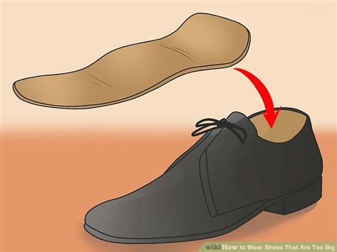 There's typically a 1/2 inch difference in shoe sizes, making the task of making a pair of shoes one size smaller not so daunting. 3 Ways to Wear Shoes That Are Too Big - wikiHow