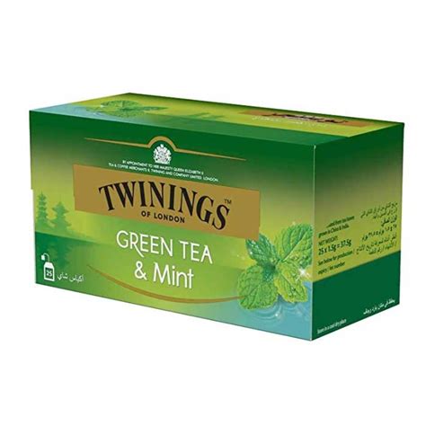 Twinings Green Tea And Mint Pack Of 25 Tea Bags Lazada Ph