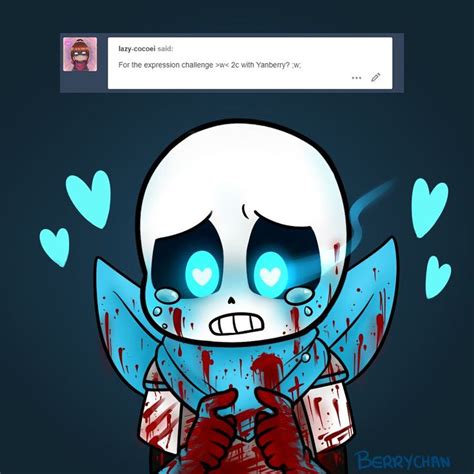 Fell Sans X Blueberry Cap 7 Undertale Cute Undertale Drawings