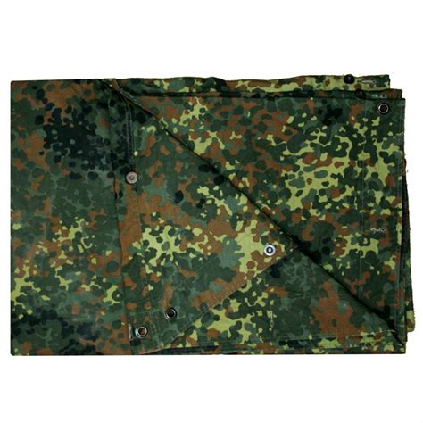 Purchase The German Army Shelter Half Used Flecktarn By Asmc