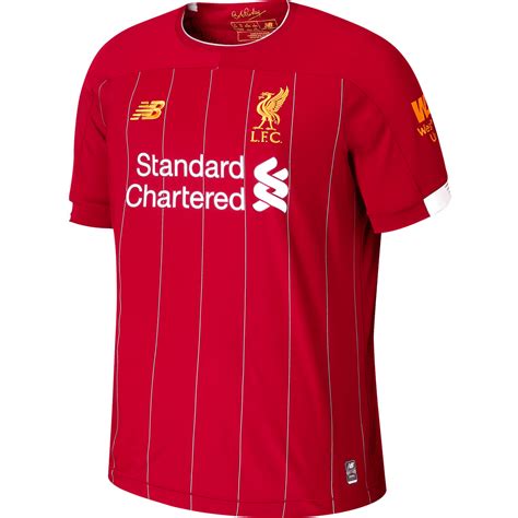 Buy official liverpool fc kit in our lfc shop including the new liverpool home kit, away shirt, third jersey and a full range of training kit including polo shirts, jackets, tracksuits and more. New Balance Liverpool FC 2019-20 Home Replica Jersey ...