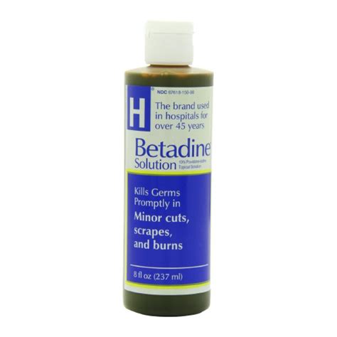 Bettymills First Aid Antiseptic Betadine 8 Oz Liquid 1416981