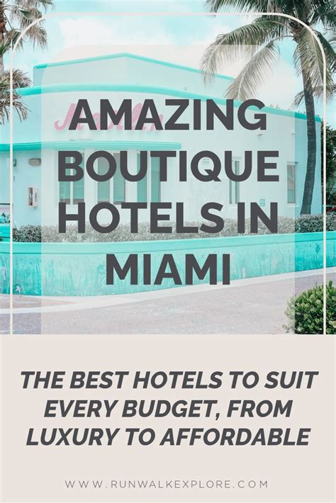 15 Best Boutique Hotels In Miami For Every Budget
