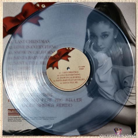 Ariana Grande ‎ Christmas Kisses And Chill 2018 Vinyl Lp Unofficial