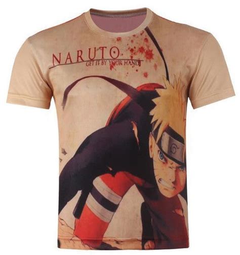 Naruto Uzumaki 3d Printed T Shirt Roupas Naruto Camisetas Naruto