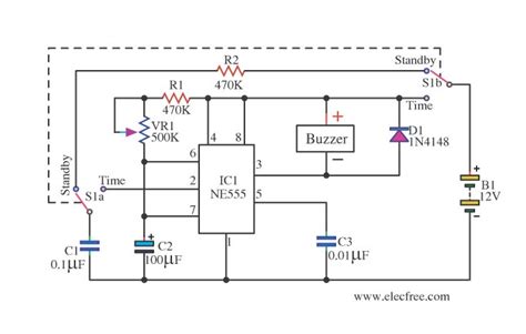 How To Make 555 Timer Ic Delay Circuit Wiring Diagram