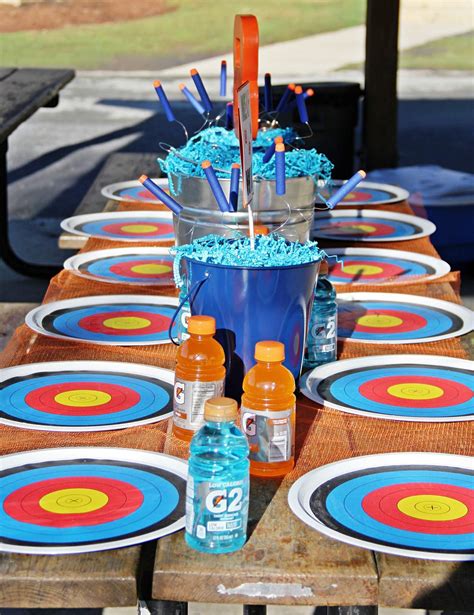 Nerf Birthday Party Ideas Photo 6 Of 25 Catch My Party