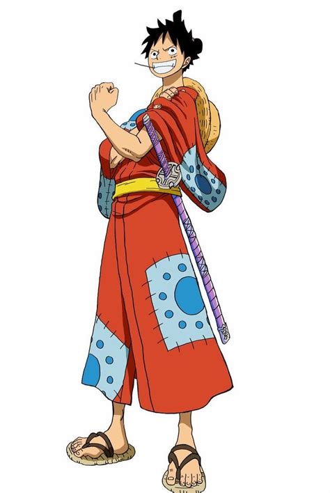 Wano Arc Luffy Outfits Monkey D Luffy Manga Anime One Piece