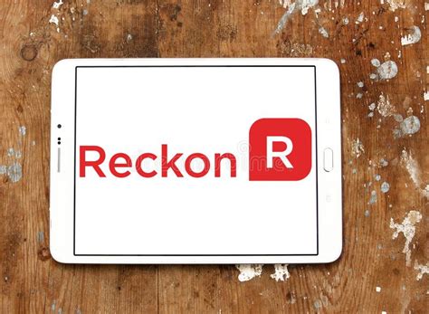 Reckon Software Company Logo Editorial Stock Image Image Of