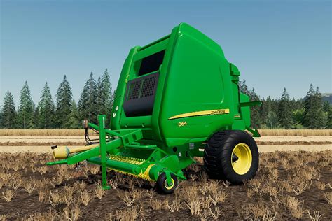 Fs19 Mods • John Deere 864 Premium Baler • Yesmods