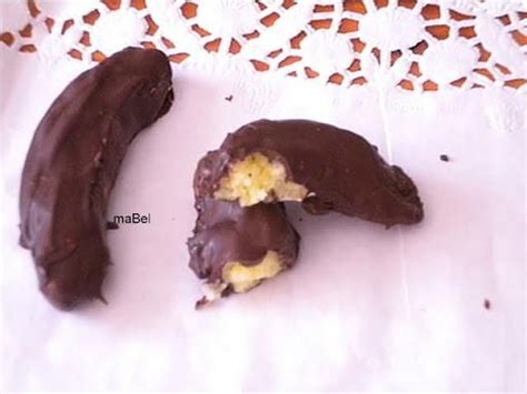 Bananitas O Platanitos De Chocolate Bananita Dolca Casera Bananitas Dolca Chocolate Y Casero