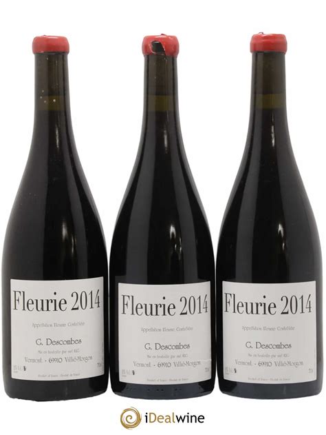 Acheter Fleurie Vieilles Vignes Georges Descombes Domaine 2014 Lot