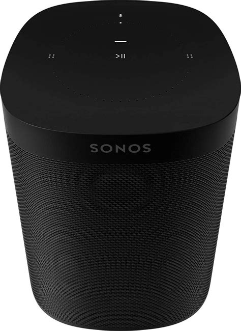 Sonos One Gen 2 Voice Smart Speaker Amazon Alexa Black Am Digital