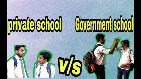 You will learn shocking information about our government officials in the coming days. Private school vs Government school !! - YouTube