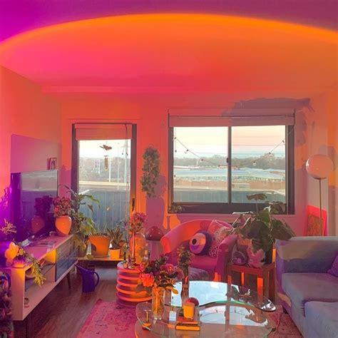 Sunset Projector Lamp In 2021 Apartment Room Aesthetic Room Decor