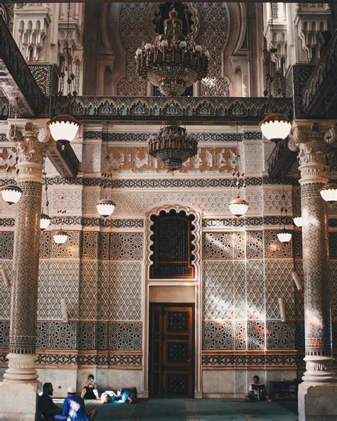 Interior Of The Amir Abdelkader Mosque Of Constantine Algeria