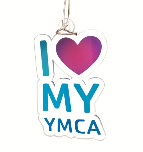 I Heart My Ymca Ornamen Yshopbiz