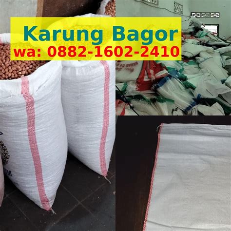 Pabrik Karung Beras 10 Kg Ö882 1ᏮÖ2 2ㄐ1Ö [wa] Jual Karung Bagor Beras Murah