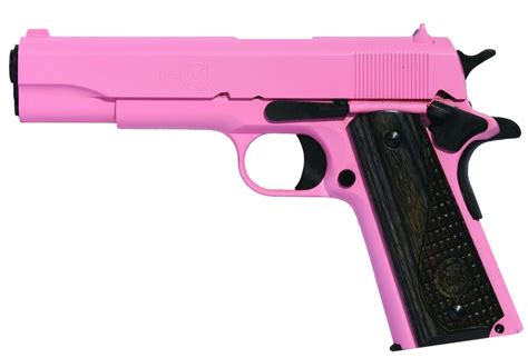 Modern Pawn And Guns Iver Johnson 1911a1 Pink Pistol 1911 45acp Pink Cerakote 5~ Bbl 8rd