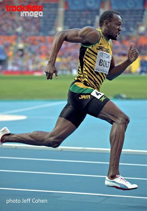 Usain Bolt For Jamaica 200 Meter Final 2013 World Championships