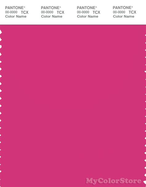 Pantone Smart 18 2436 Tcx Color Swatch Card Pantone Fuchsia Purple