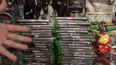 My Xbox One Game Collection Before The Xbox One X