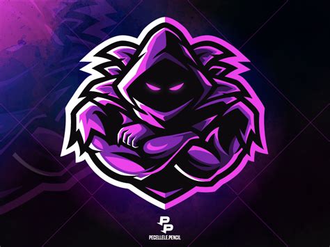 Gamer Purple Logo Free Template Ppt Premium Download 2020
