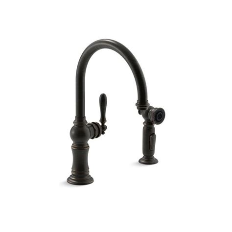 Replace the valve in a single handle faucet. KOHLER Artifacts 2-Hole Kitchen Sink Faucet 99262-2BZ ...