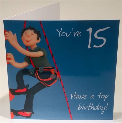 Boys 15th Birthday Greeting Card One Lump Or Two Range Holy Mackerel