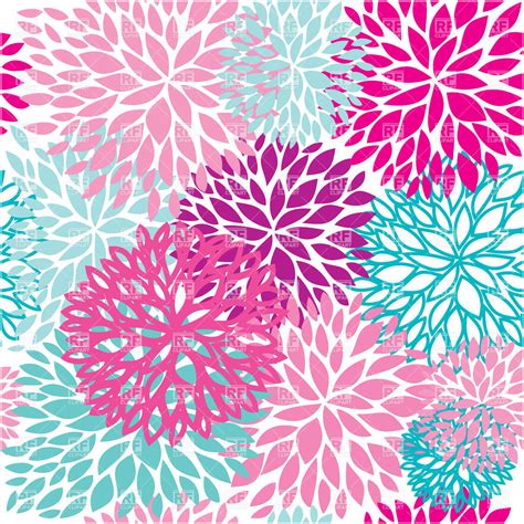 Floral Pattern Vector Free Download Images Flower Vector Free Download Free Seamless