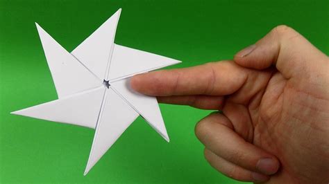 How To Make A Paper Ninja Star Shuriken Origami Shuriken Youtube
