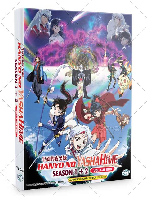 Hanyou No Yashahime Season 1 2 Dvd 2021 2022 Anime Ep 1 48 End