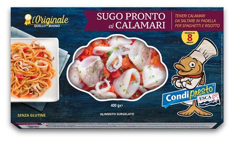 Sugo Pronto Ai Calamari I Condipresto ESCA Teneri Calamari Da