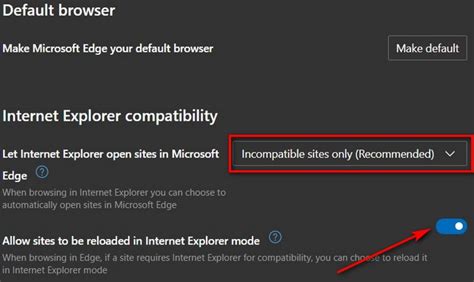 How To Enable Ie Mode In Microsoft Edge Chromium Techdirs