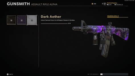 Black Ops Cold War Zombies Camo Guide How To Get Dark Aether And More