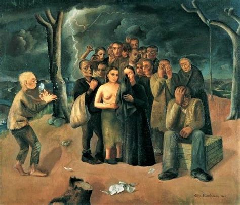 Felix Nussbaum Der Sturm Die Vertriebenen 1943 Artist Jewish