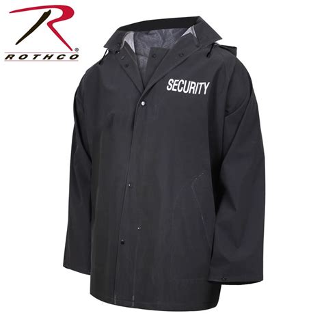 Rothco Security Rain Jacket Waterproof Rain Jacket Rothco Jackets