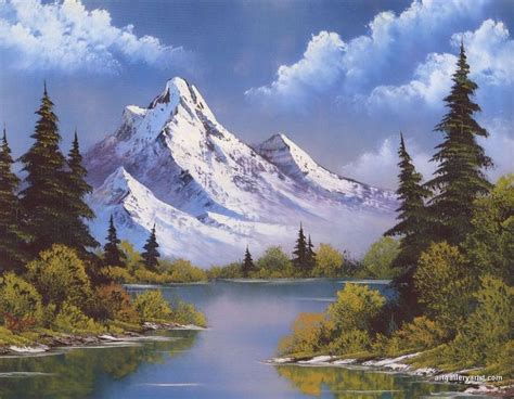 Best 25 Bob Ross Paintings Ideas On Pinterest Bob Ross Пейзажи