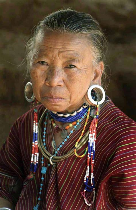 Filetribes Woman With Ear Piercing Wikimedia Commons
