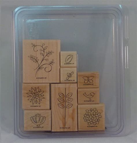 Stampin Up Sweet Summer Set Of Decorative Rubber Stamps Retired Amazon Ca Home