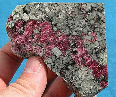 What Is The Name Of My Red Or Pink Mineral Eudialyte Minerals