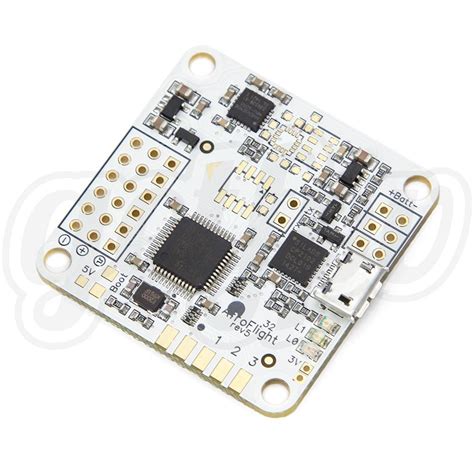 The Acro Naze32 Flight Controller Straight Right Angle