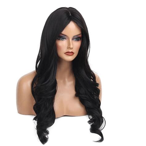 Long Loose Wavy No Lace Front Wig Curly Full Hair Wigs Wigs Black Women