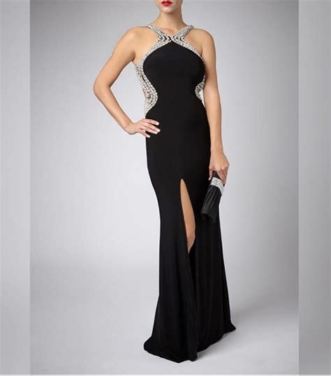 18 Stunning Black Evening Dresses The Glossychic