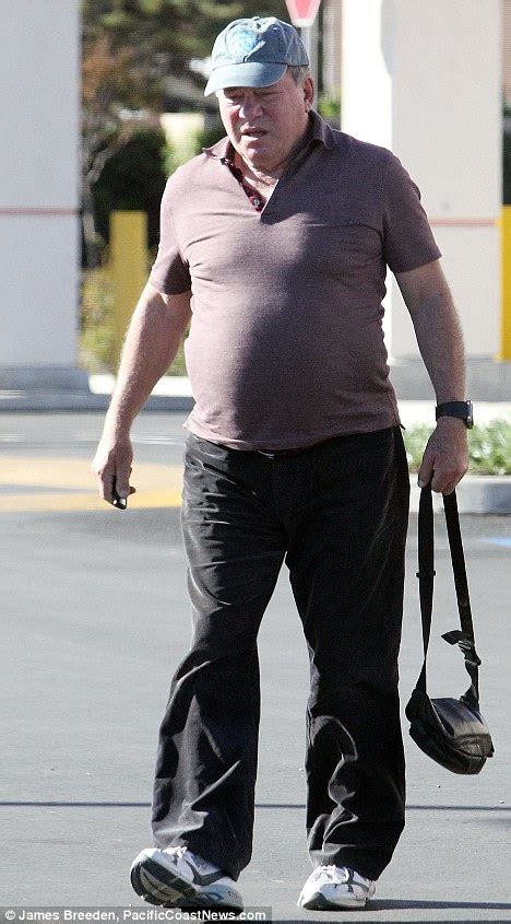 William Shatner Has Succumed To The Dreaded Middle Aged Spread Daily