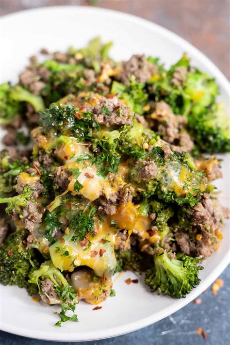 I added less worcestershire sauce, and omitted the ketchup, instead adding a spicy bbq sauce (exact amount unknown but greater than the amount of ketchup called for). LOW CARB GROUND BEEF and BROCCOLI + Tasty Low Carb Recipes | Recipe in 2020 | Ground beef and ...