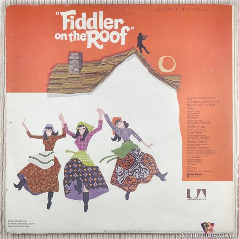 Various Fiddler On The Roof Original Motion Picture Soundtrack