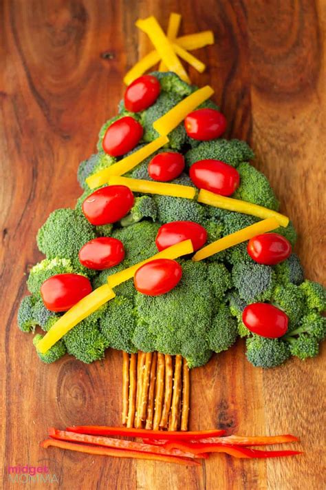 Christmas Tree Crudite Board Christmas Tree Veggie Platter