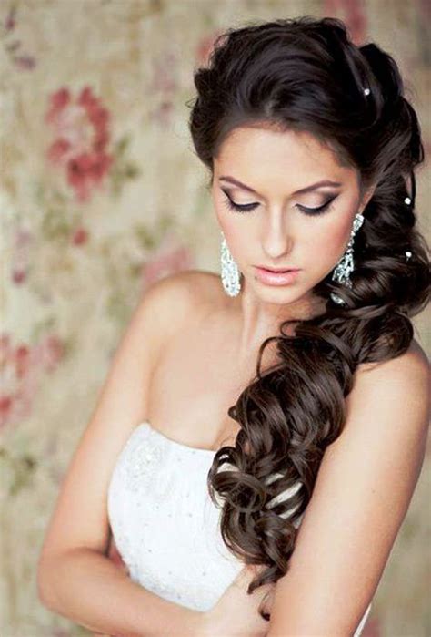 This hairstyle just screams pinterest hair, featuring a chunky dutch braid and fishtail braids. Wedding Hairstyles For Long Hair Images Photos Pictures