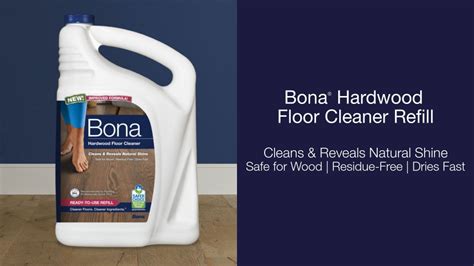 Bona Wm700018159 Cleaner Hardwood Floor Refill Gallon 1 Gallon128oz